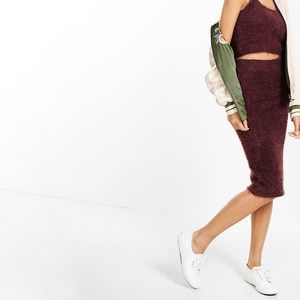 NWOT Express Sweater Pencil Skirt